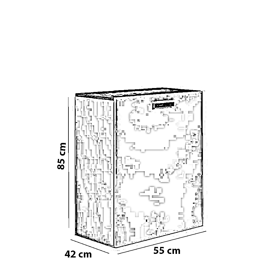 مكتب ام دي اف، 55*42*85 سم