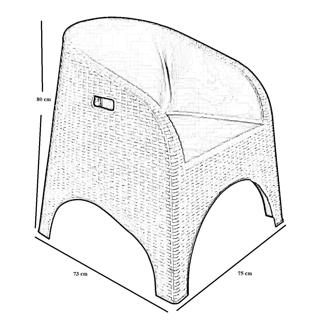 طقم للحدائق بلاستيك، 5 قطع