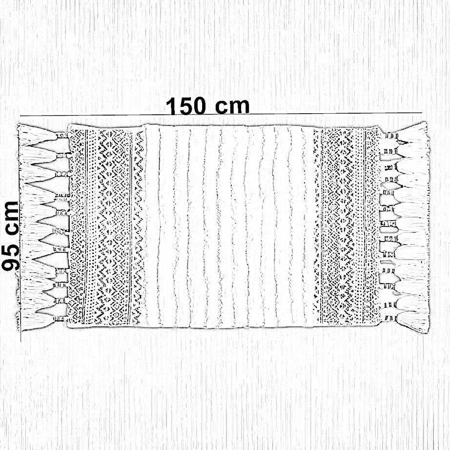 سجادة صوف، 95*150 سم