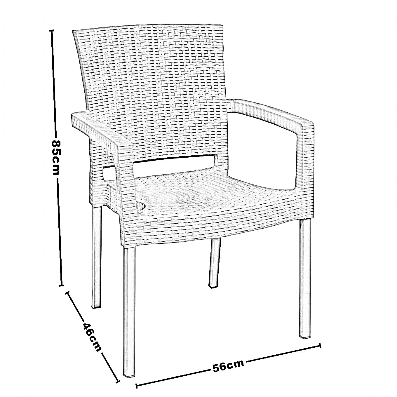 طقم للحدائق بلاستيك، 5 قطع