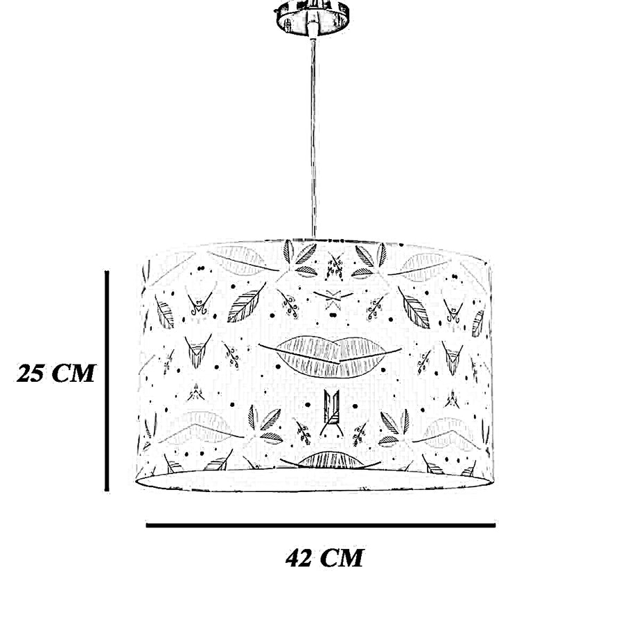 نجفة قماش، 42*25 سم
