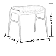 تسريحة خشب ام دي اف ، قطعتين