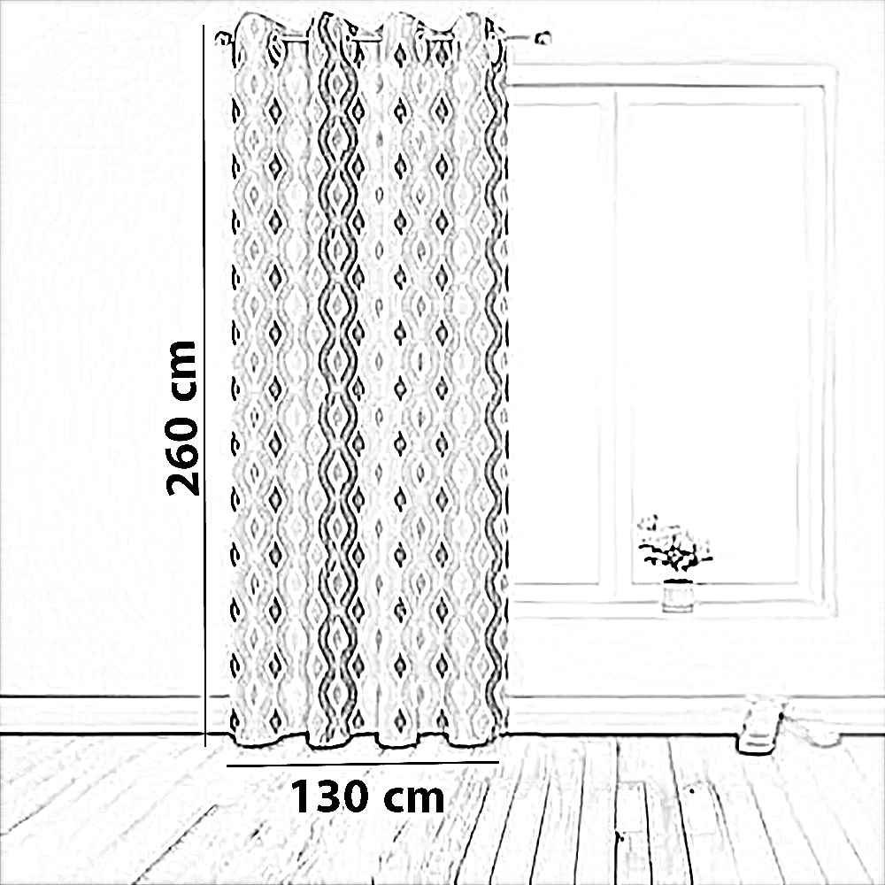 ستارة بوليستر، 130*260 سم