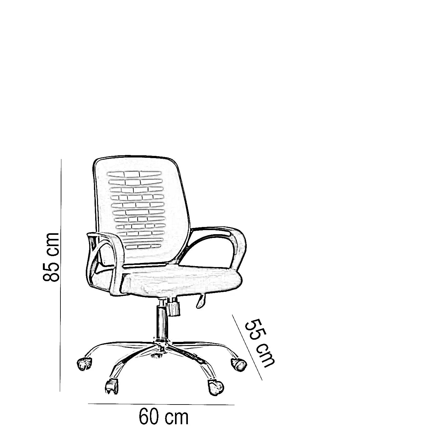 كرسي مكتب، 60*55*85 سم