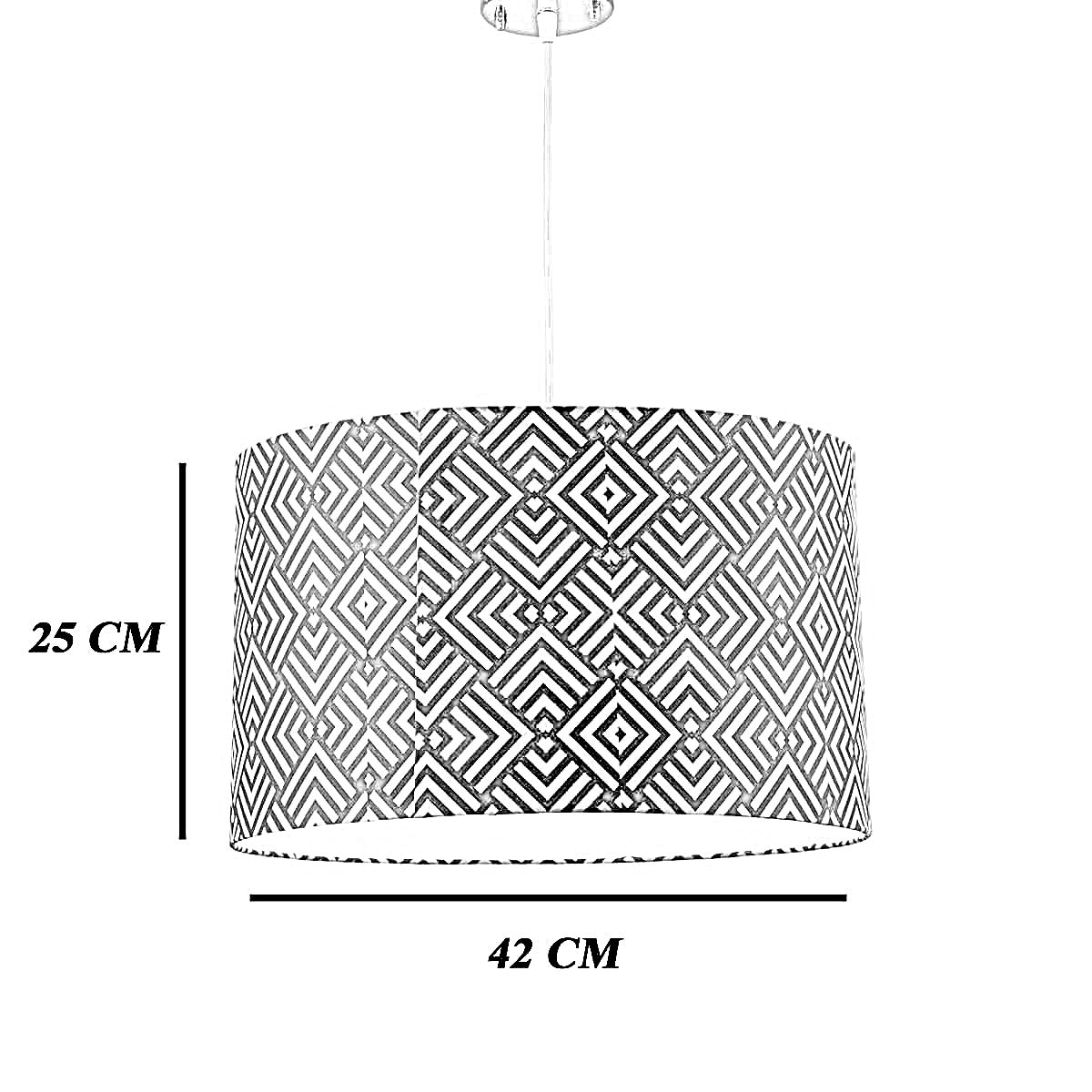 نجفة قماش، 42*25 سم