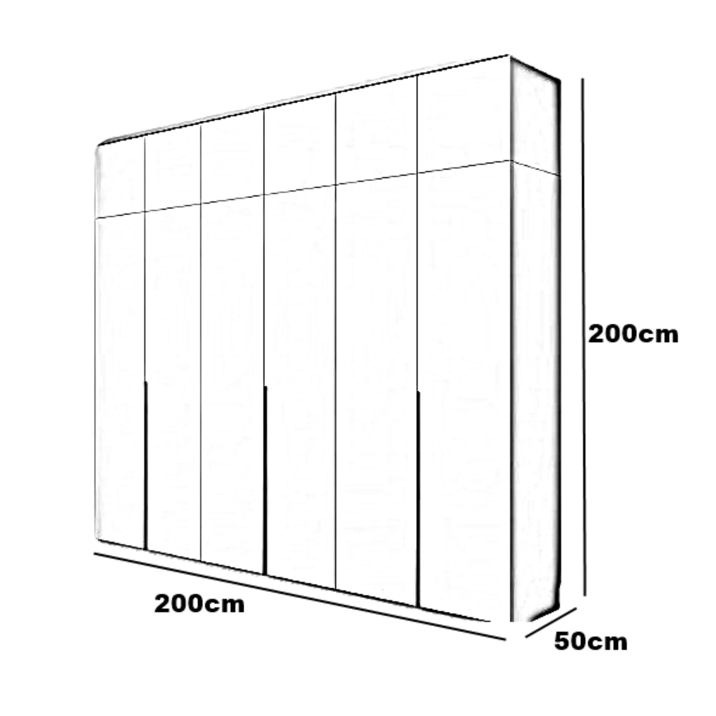 غرفة نوم كاملة، خشب ام دي اف - 5 قطع