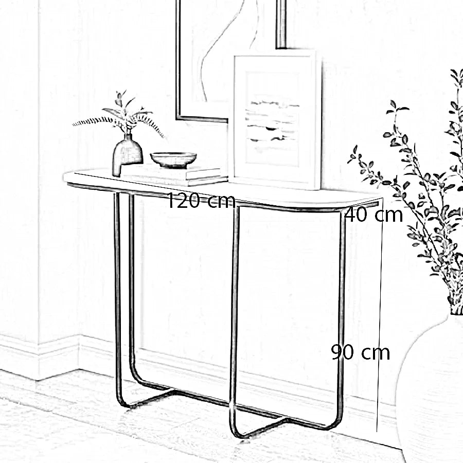كونسول ستيل، 120*40*90 سم