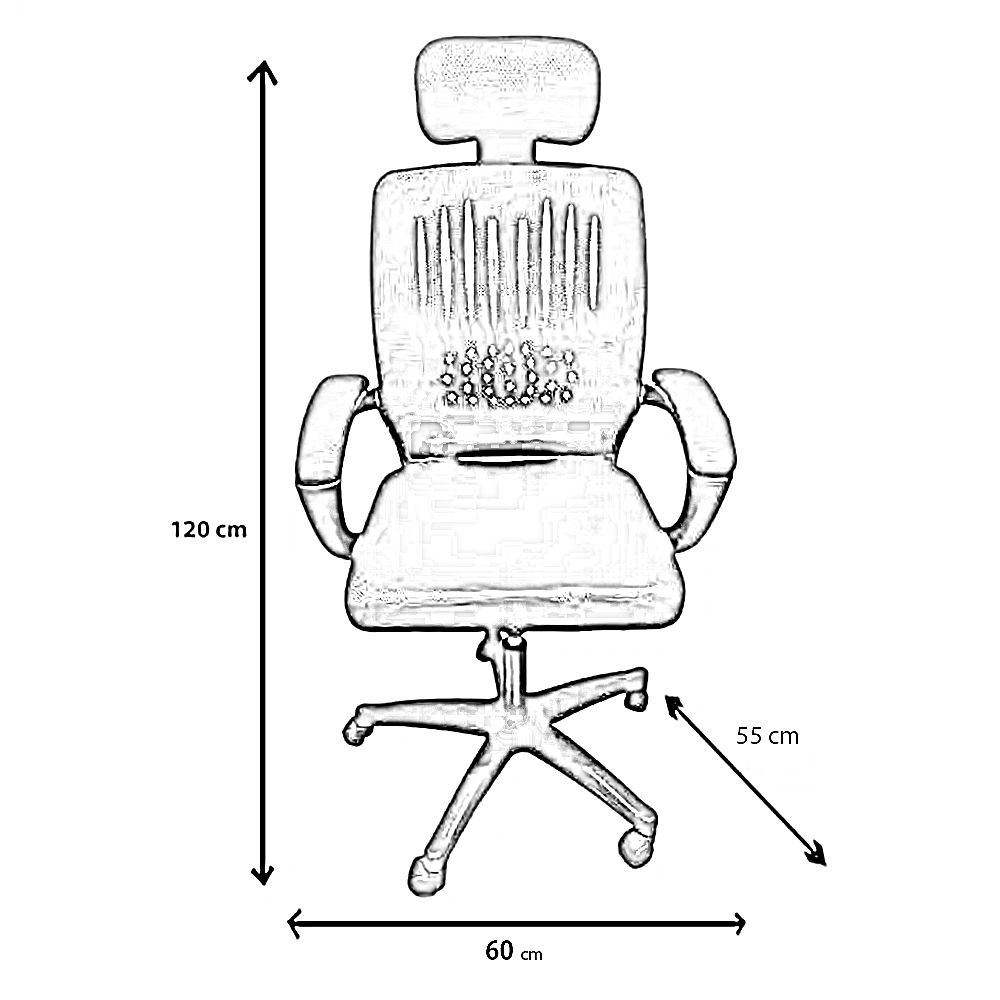 كرسي مكتب، 60*55*120 سم