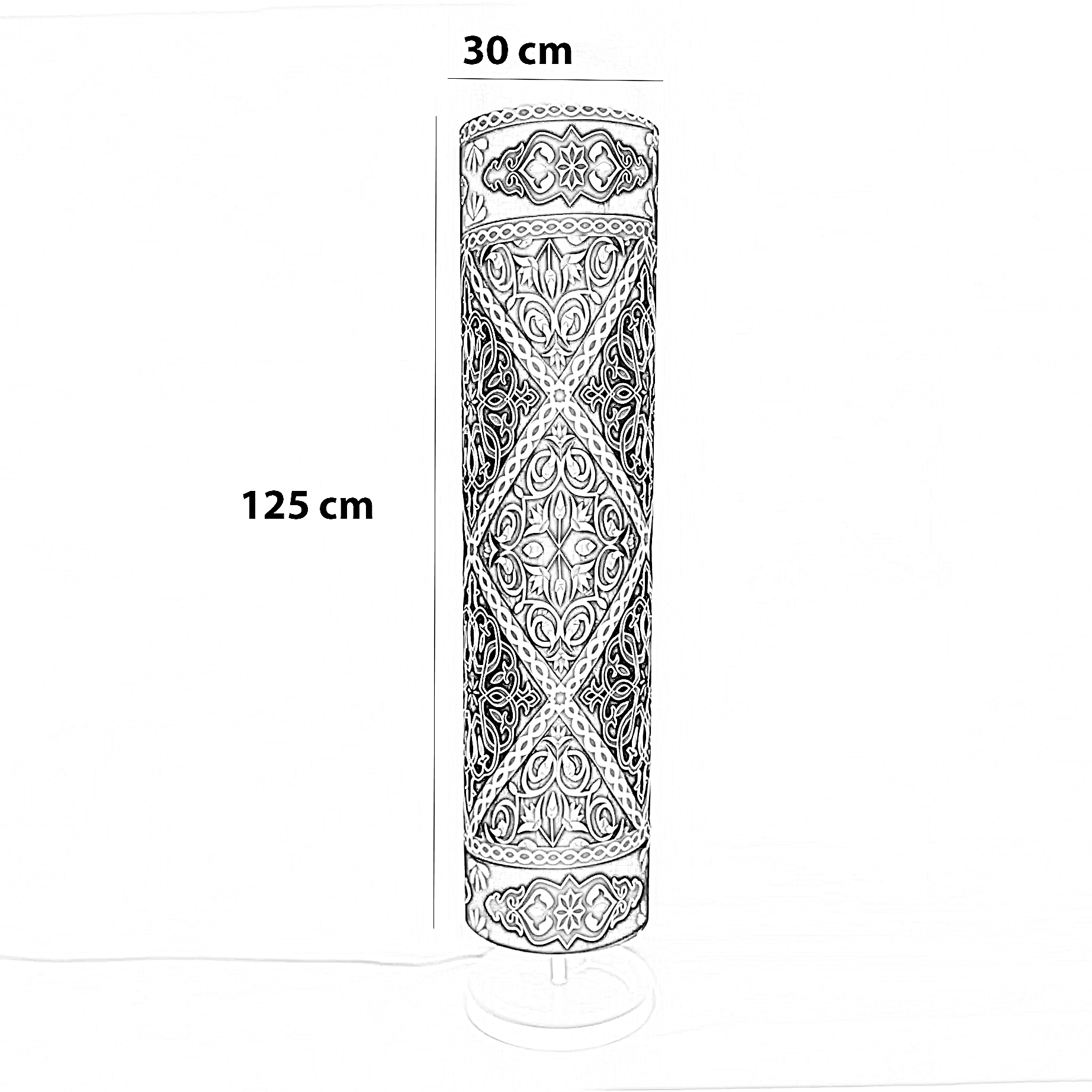 أباجورة رمضانية قماش، 30*125 سم