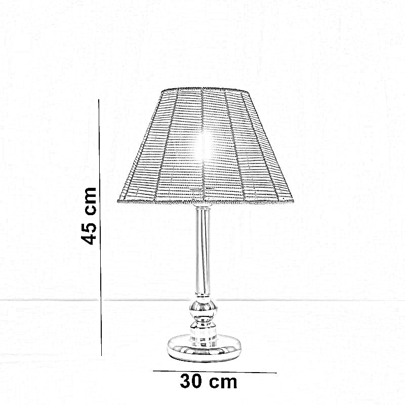 أباجورة معدن، 30*45 سم