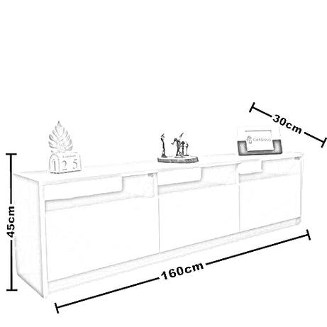ترابيزة تليفزيون ام دي اف 160*30*45 سم
