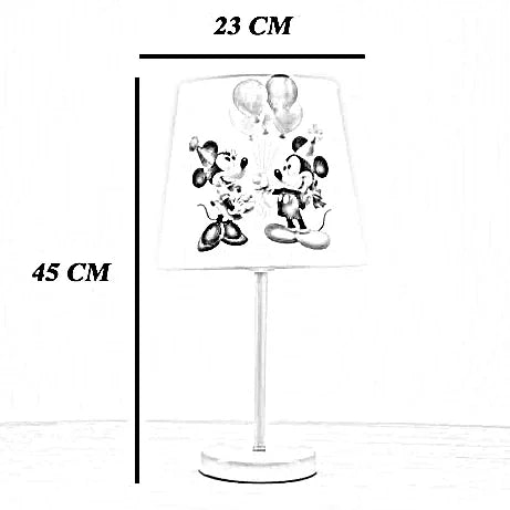 أباجورة أطفال معدن، 23*45 سم