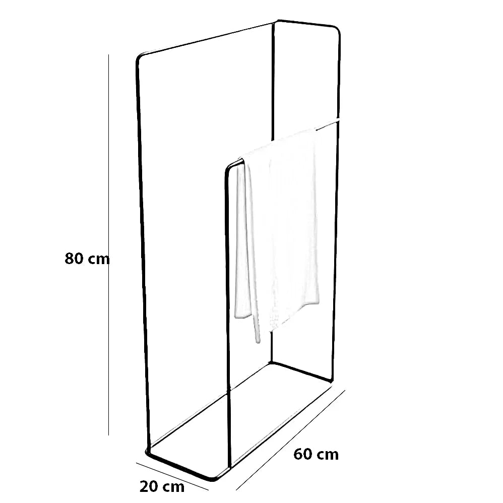 حامل مناشف ستيل، 60*20*80 سم
