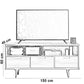 ترابيزة تليفزيون خشب كونتر، 150*40*60 سم