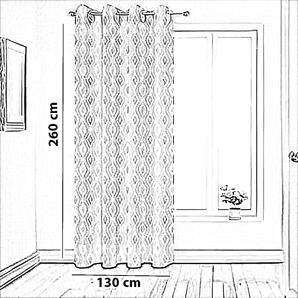 ستارة بوليستر، 130*260 سم