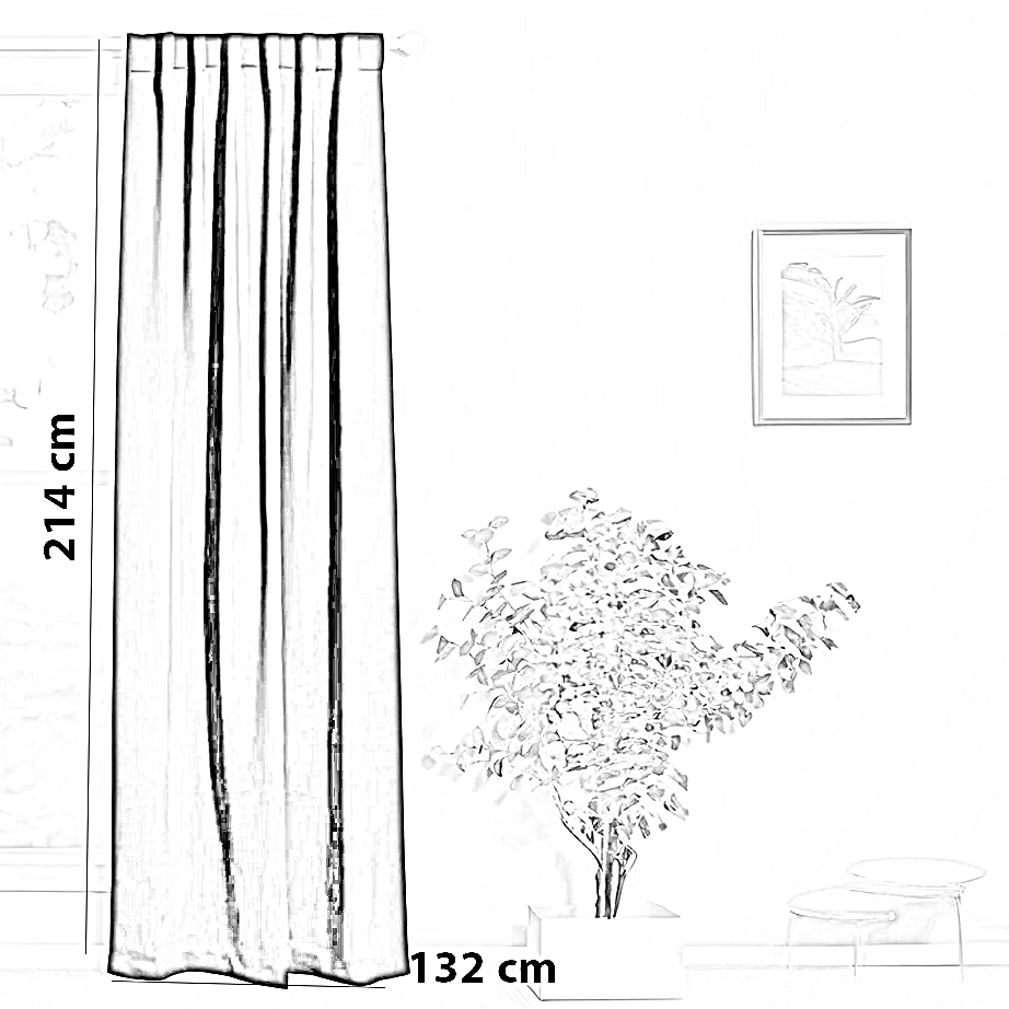 ستارة بوليستر، 132*214 سم