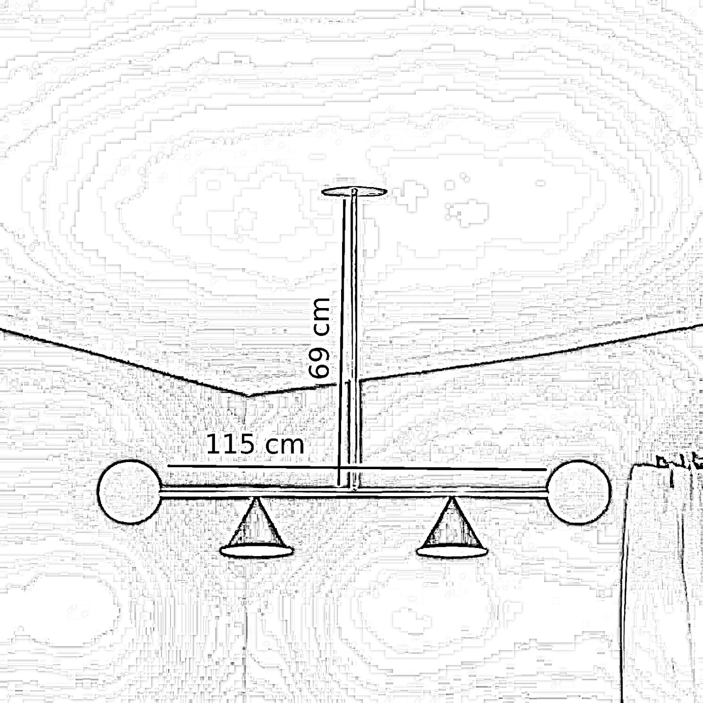 نجف ستيل، 115*69 سم