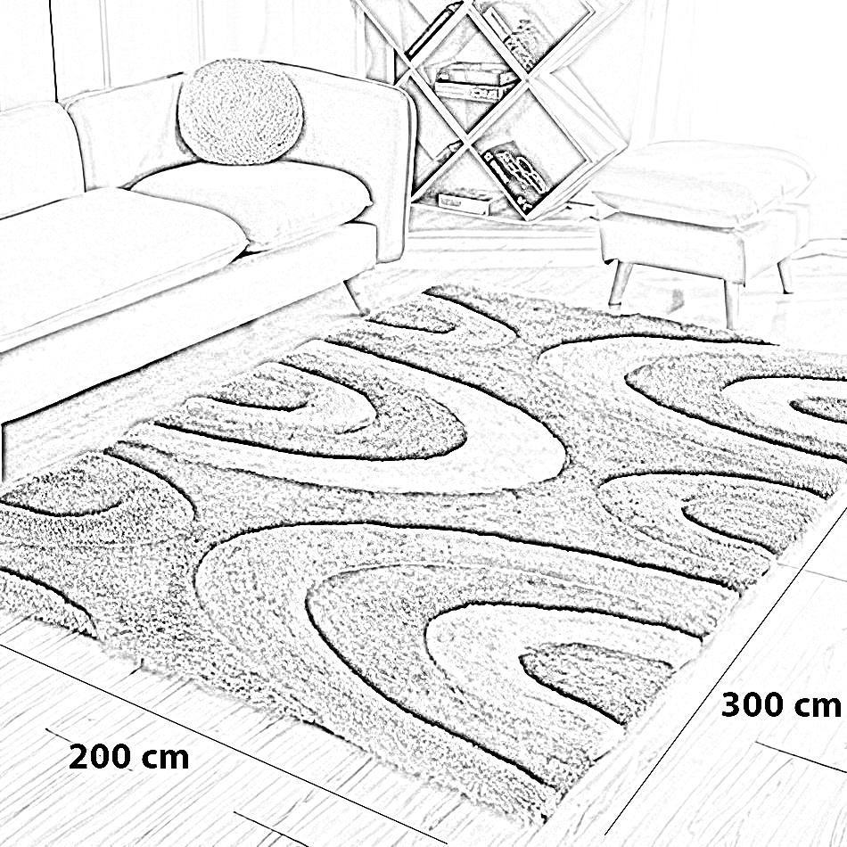 سجادة قطن و حرير، 200*300 سم