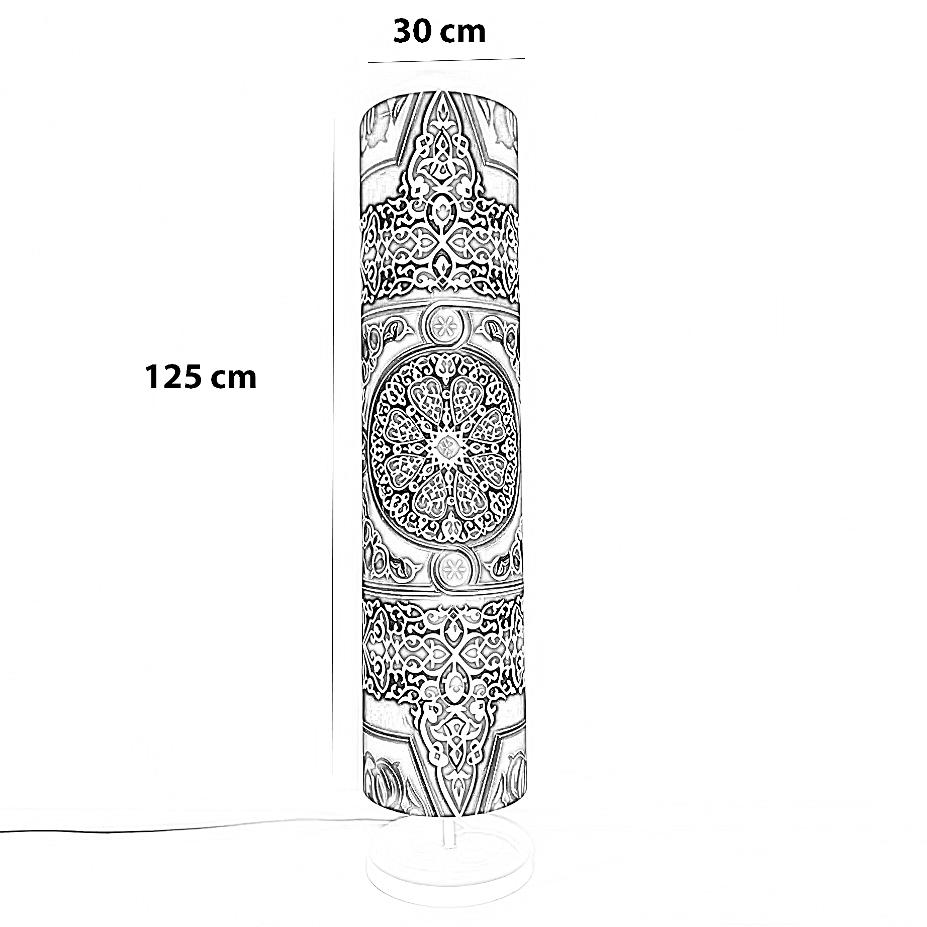 أباجورة رمضانية قماش، 30*125 سم