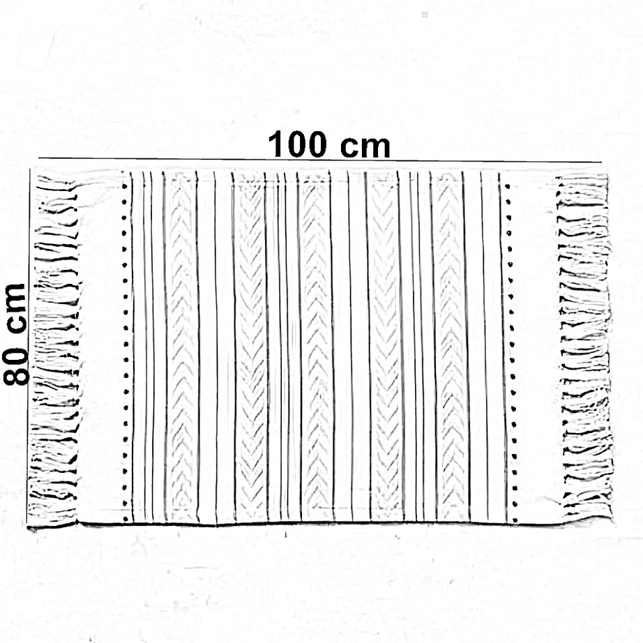 سجادة صوف، 80*100 سم