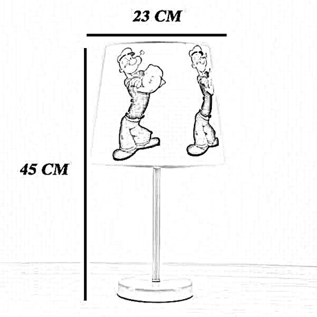 أباجورة أطفال معدن، 23*45 سم