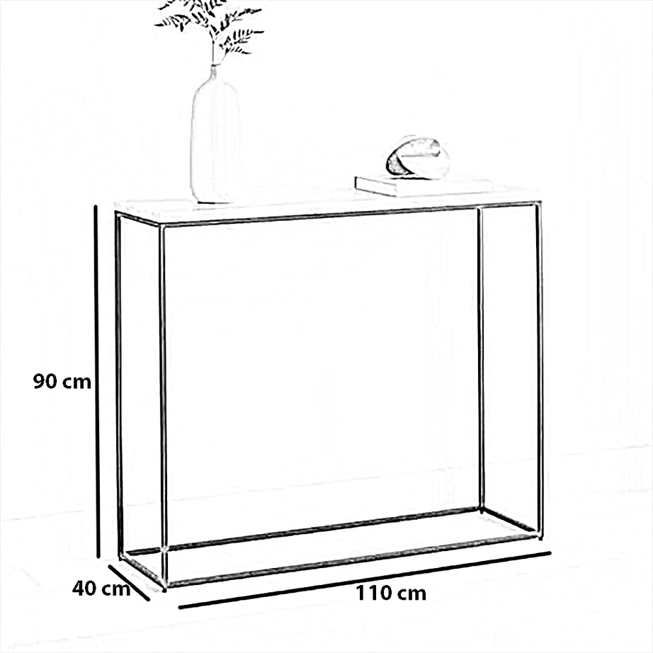 كونسول معدن، 110*40*90 سم