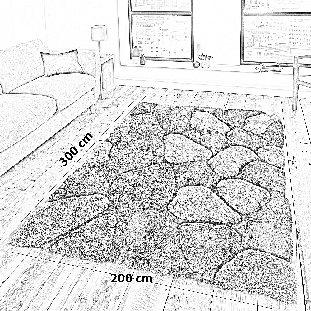 سجادة قطن و حرير، 200*300 سم