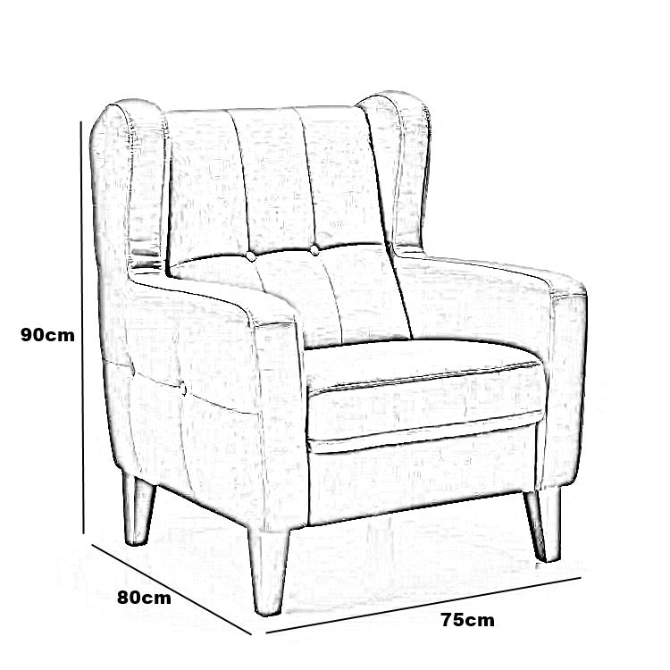 طقم كنب خشب زان، 3 قطع