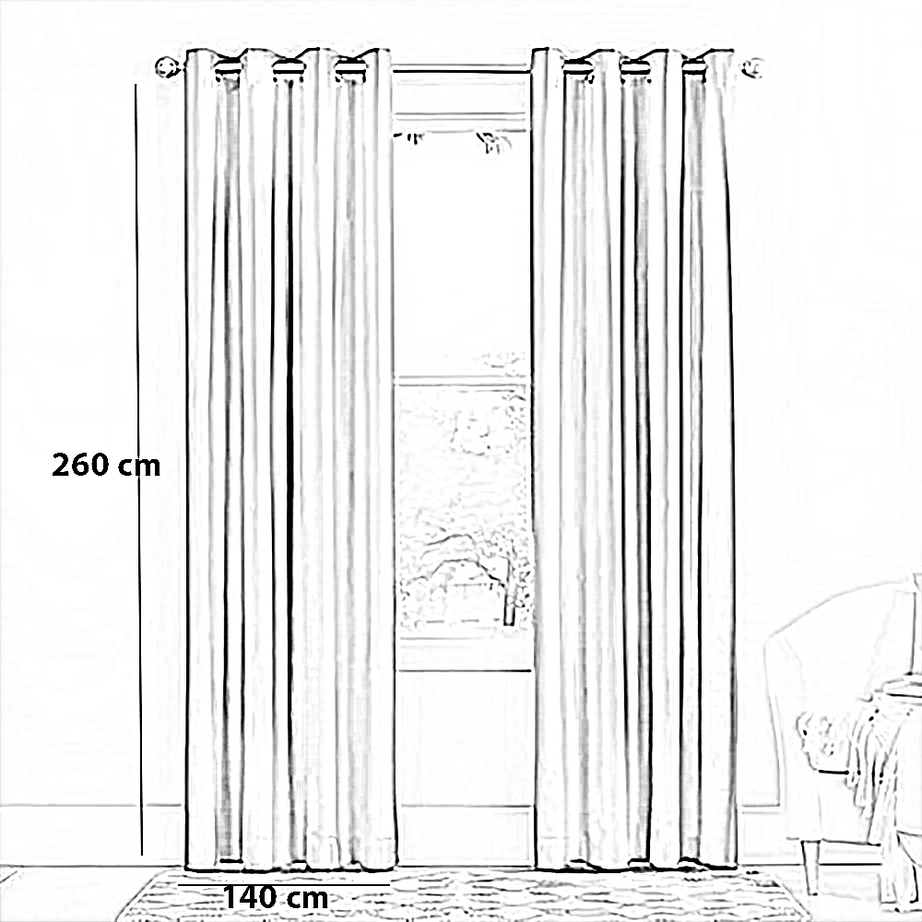 ستارة بوليستر، 140*260 سم