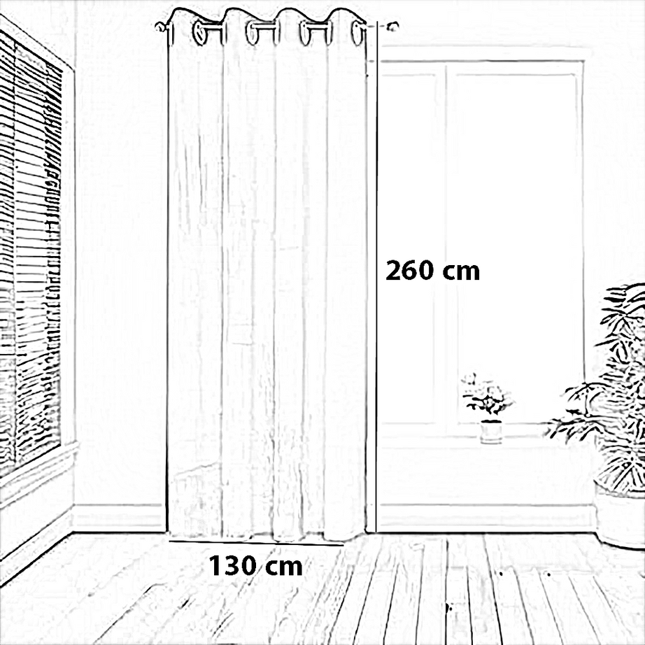 ستارة بوليستر، 130*260 سم