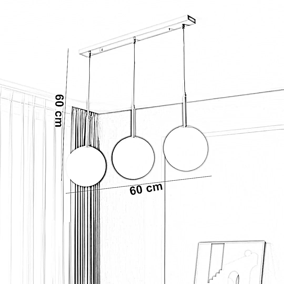 نجفة ستيل و زجاج، 60*60 سم