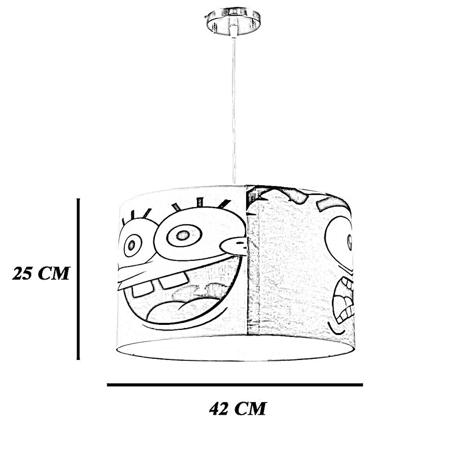 نجفة قماش، 42*25 سم