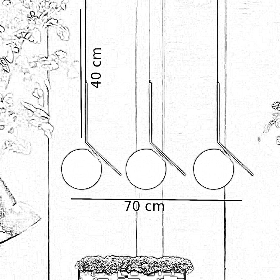 نجفة سقف ستيل و زجاج، 70*40 سم