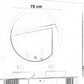 مرايا ليد سمارت، 70 سم