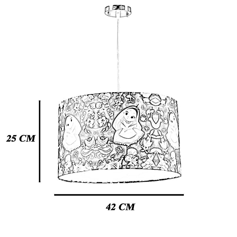 نجفة قماش، 42*25 سم