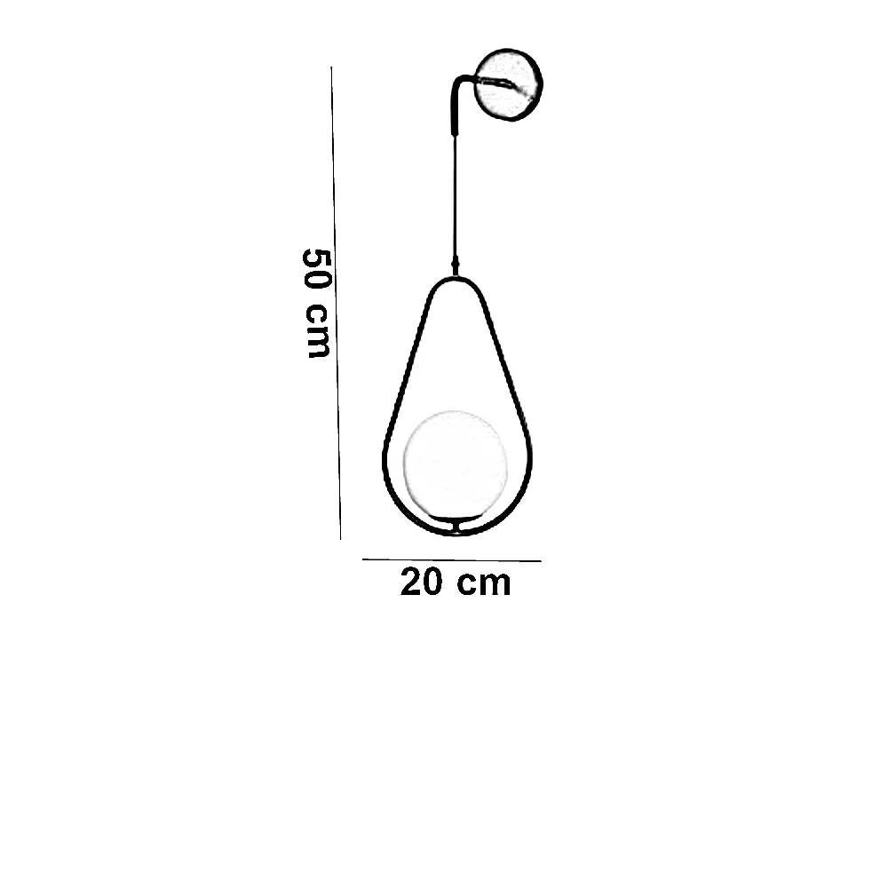 أبليك حائط ستيل، 20*50 سم