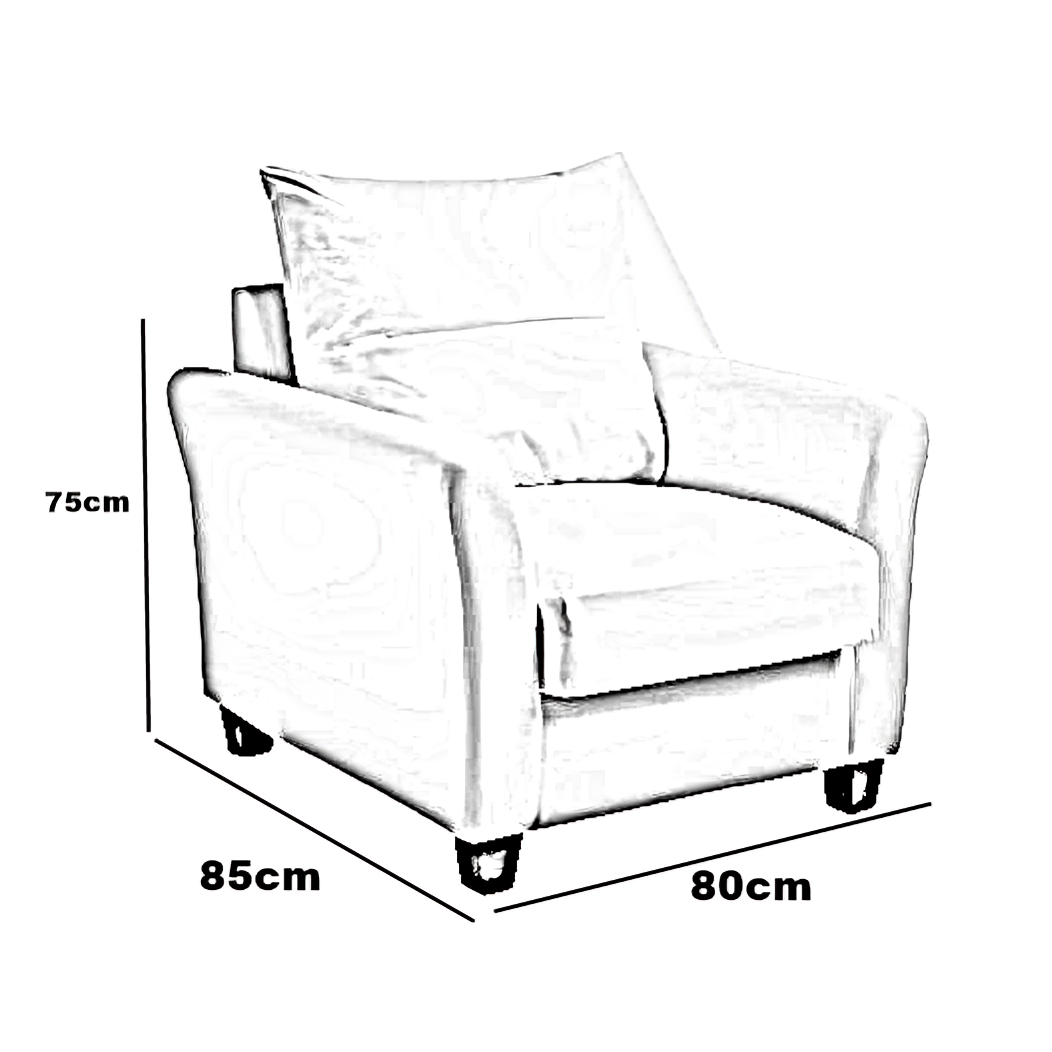 كرسي خشب زان ، 80*85*75 سم