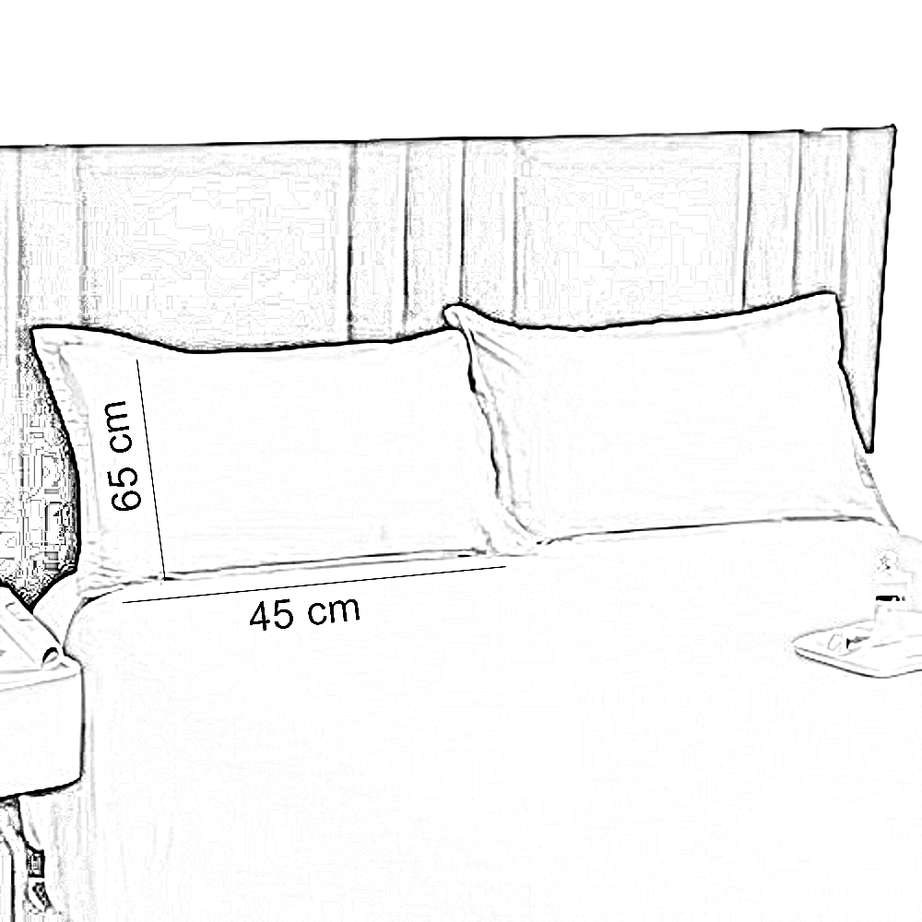 طقم ملاية سرير مايكروفايبر، 240*220 سم - بني