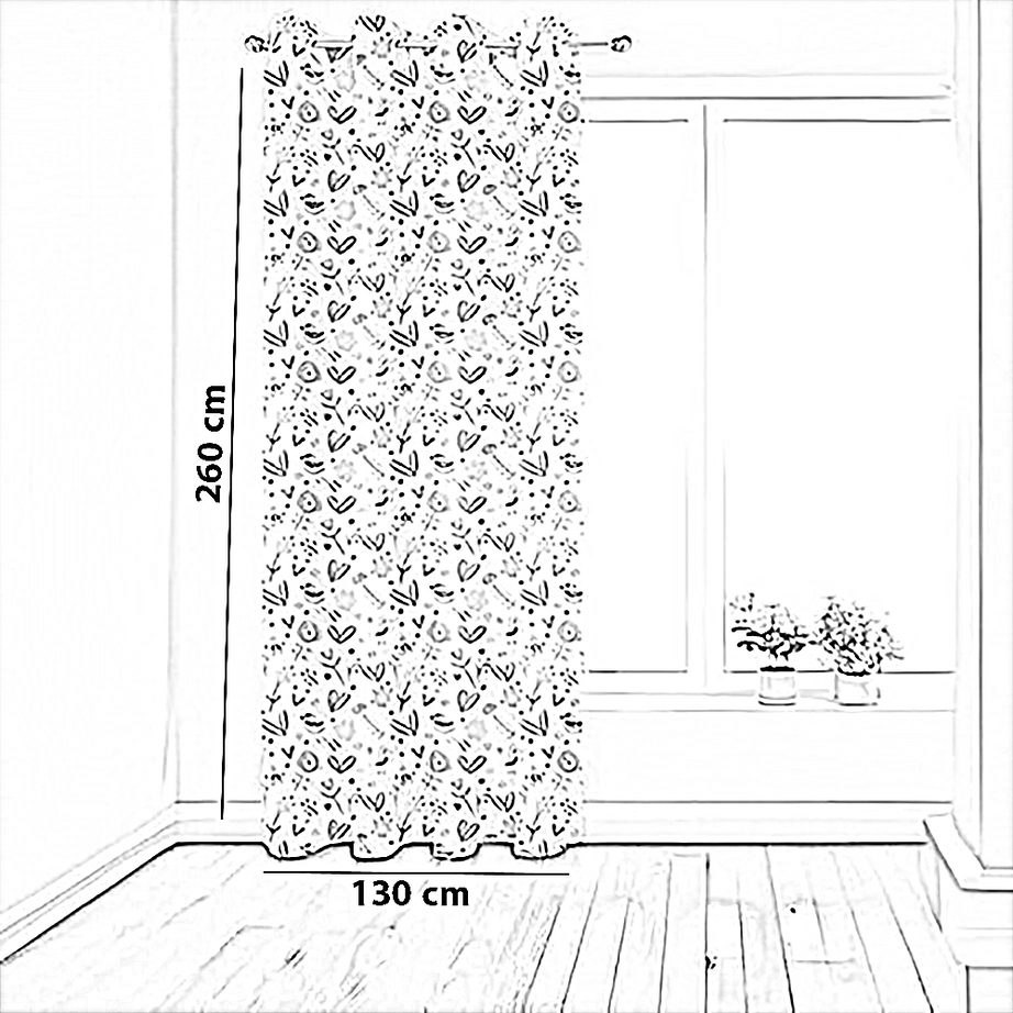 ستارة بوليستر، 130*260 سم