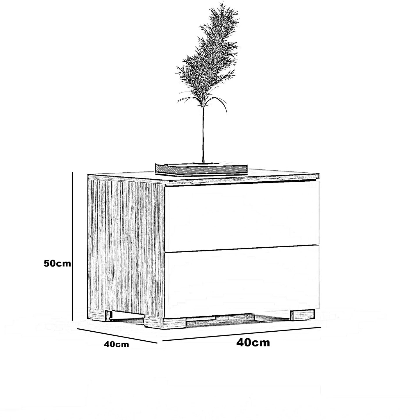 غرفة نوم كاملة، خشب ام دي اف - 5 قطع