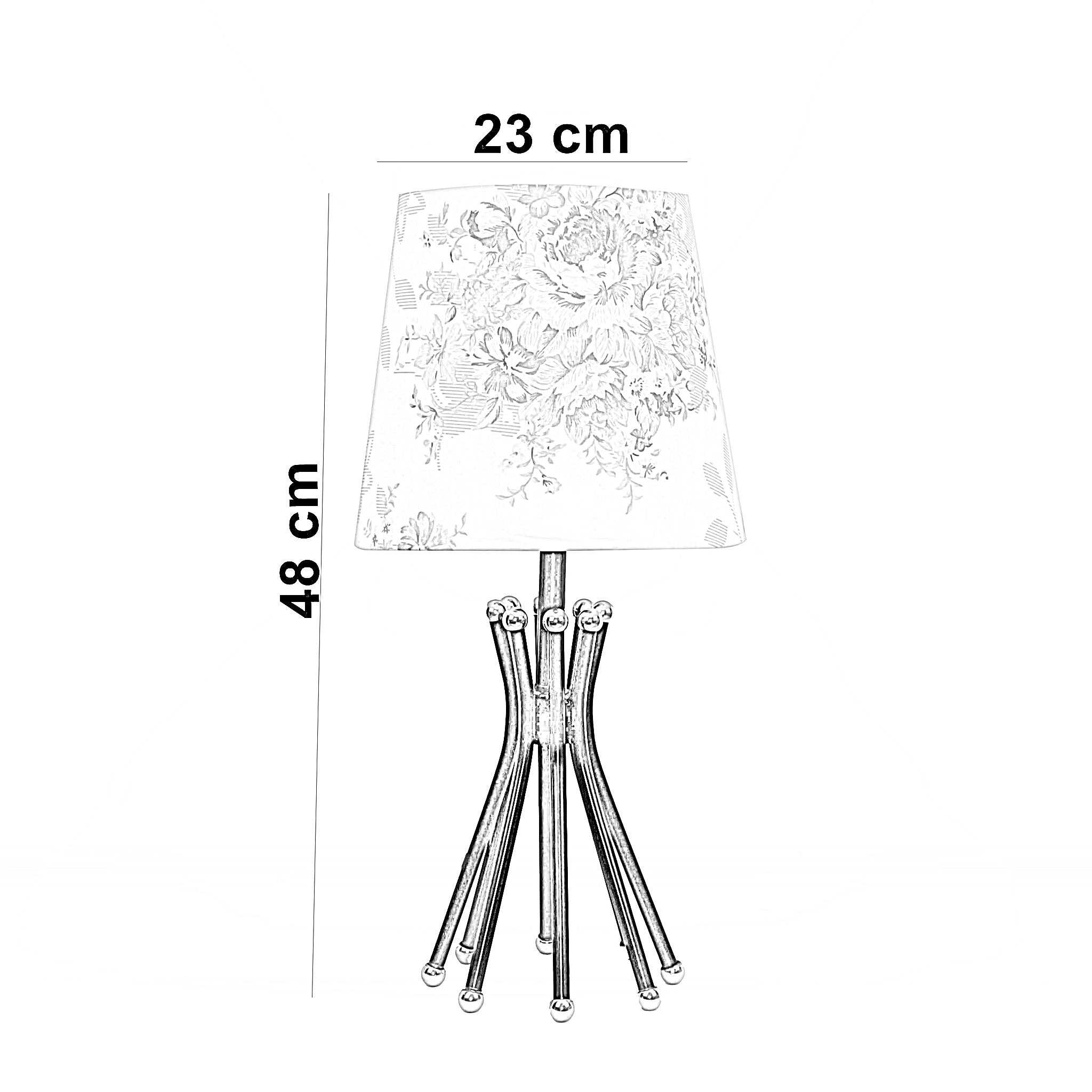 أباجورة معدن، 23*48 سم