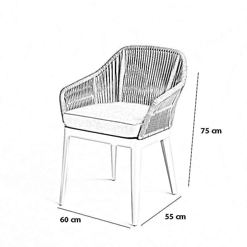 طقم خارجي ستيل ودوبار، قطعتين