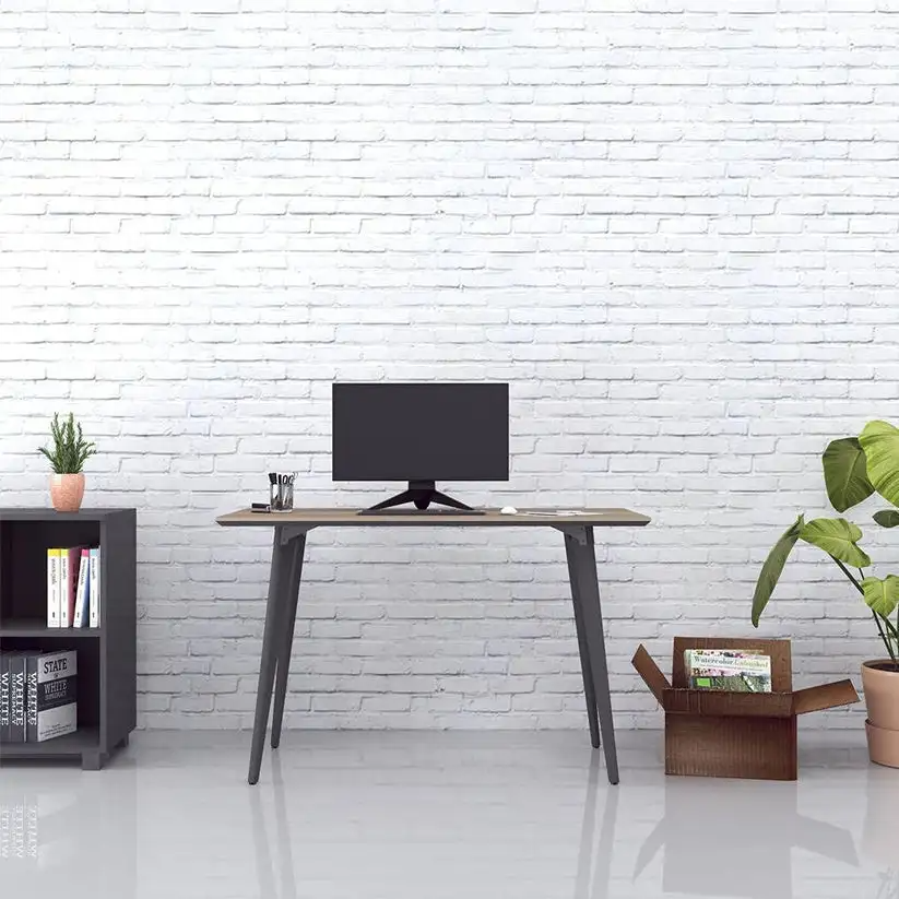 مكتب ام دي اف وستيل، 120*60*75 سم