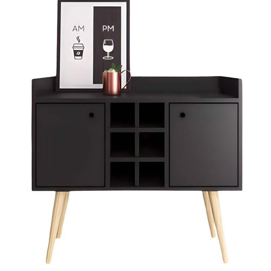 كوفي كورنر لون اسود 90*30*80 سم - BAL44 El Batal Furniture