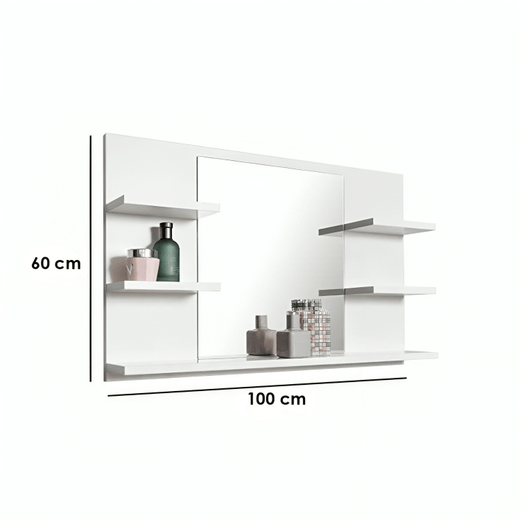 مرايا بخمس أرفف بتصميم بسيط - ROD47 - Homix