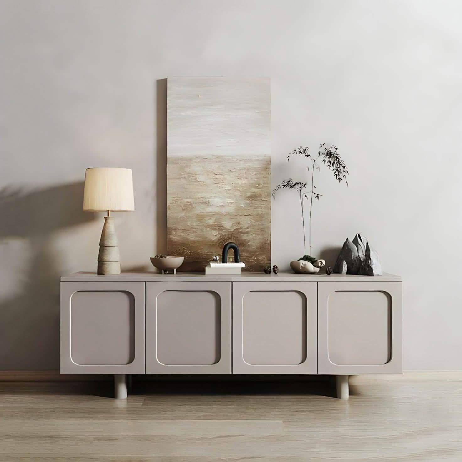 ترابيزة تليفزيون ام دي اف، 120*30*50 سم