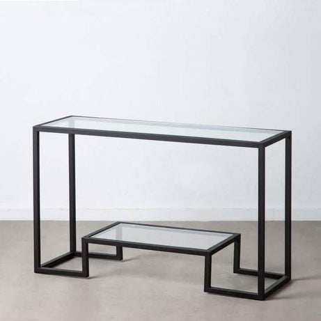 كونسول معدن بسطح زجاج 100*30*90 سم - STA1 - Homix