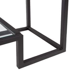 كونسول معدن بسطح زجاج 100*30*90 سم - STA1 - Homix