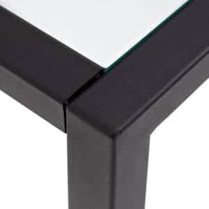 كونسول معدن بسطح زجاج 100*30*90 سم - STA1 - Homix