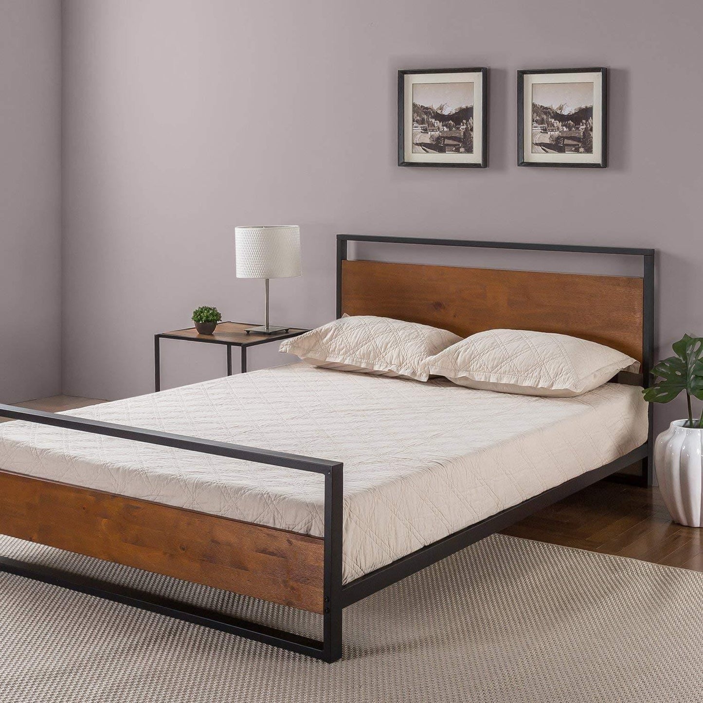 سرير بهيكل معدني - STA128 - Homix